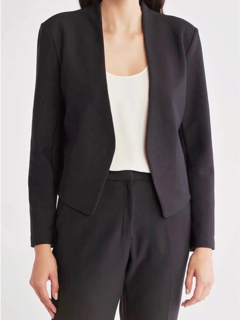 Nordstrom Rack Black Open Front Blazer
